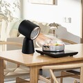 SNDOAS Tragbare Dunstabzugshaube Mini Desktop-Abzugshaube BBQ Kochen Hot Pot
