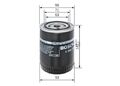 BOSCH (0 986 452 400) Ölfilter für AUDI VW