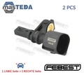 23606-007 ABS SENSOR DREHZAHLFÜHLER VORNE FEBEST 2PCS FÜR AUDI A3,A1,TT,Q3,Q2