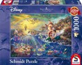 Thomas Kinkade, Disney Kleine Meerjungfrau Arielle. 1000 Teile Puzzle, 