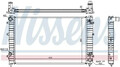 Wasserkühler Kühlrippen gelötet 60493A NISSENS für AUDI A8 D2