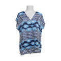 Peter Hahn, Top, Größe: 40, Blau/Weiß, Damen #iIp