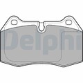 1x ORIGINAL® Delphi LP1584 Bremsbelagsatz, Scheibenbremse Vorne, exkl.