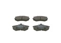 BOSCH 0 986 466 698 Bremsbeläge Satz Vorne für AUDI 80 (89, 89Q, 8A, B3)