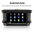 DAB+Android 13 Navi 4+64G Carplay 4G LTE GPS Autoradio Für VW GOLF 5 6 Touran 