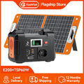 Flashfish E200 Solar Generator 151Wh Optional Mit 60W 18V Solarpanel Ladegerät