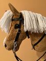 Westerntrense für Hobby Horse mit Vorderzeug, Gebiss, Zügel und Charming