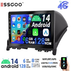 Für Mercedes Benz C-Klasse W204 S204 Android 14 Autoradio DAB Carplay GPS 6+128G