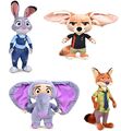 Zoomania Plüsch Figur 30-35 cm Plüschtier Disney Stofftier Zootopia