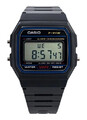 CASIO Collection Herrenuhr F-91W-1YEG Digitaluhr Retrolook Stoppuhr  Nr185