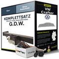 Anhängerkupplung starr für VW Crafter +E-Satz (AHK und ES) KIT NEU