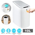 13 Liter Automatik Mülleimer mit Smart Sensor Küche Abfall l Mülleimer Küche Bad