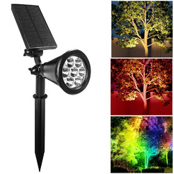 LED Solarleuchte Außen Garten Solarlampe Solar Wegeleuchte Wasserdicht Strahler