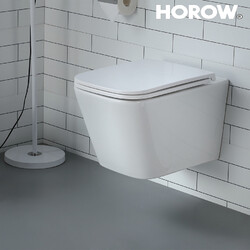 Hänge WC Spülrandlos spülrandloses Wand WC Toilette softclose WC-Sitz abnehmbar