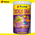 Tropical 1000 ml Cichlid Gran | Farbverstärkendes Futter für Cichliden