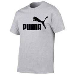 PUMA Herren T-Shirt - ESS+ Essentials 2 Col Logo Tee, Rundhals, Kurzarm2024P