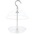 Vogelfuttersäule Futterstation Vogelfutterstation Transparent Vogelfutterspender