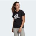 Adidas T-Shirt Essentials Big Logo, Frau - (Schwarz/Weiß)