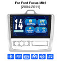 Für Ford Focus MK2 Exi AT 04-2011 9" Carplay Autoradio 2+64G Android 14 GPS NAV