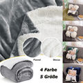 Hochwertige Extra Dicke Warm Wohndecken Kuscheldecken Sofadecke/Couchdecke