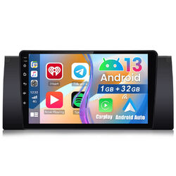 DAB+ 1G+32G Für BMW 5er E39 X5 E53 E38 Android 13 Autoradio Carplay GPS NAVI RDS