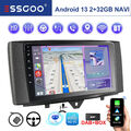 Android DAB+ Autoradio Für Smart Fortwo 451 Carplay Navi GPS RDS WIFI BT FM SWC