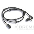 1x ORIGINAL® Bremi Sensor, Raddrehzahl Vorne, Hinten, Rechts für Audi A4 B7