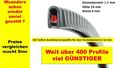 Kantenschutzprofil Kantenschutz Keder Profil Klemmprofil Gummi für Blech PVC 1-2