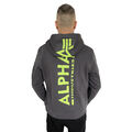 ALPHA INDUSTRIES Herren Hoody Back Print vintage grey Kapuzenpullover grau S