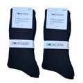 Sockcess® 5er - 20er Pack schwarze Damen Socken ohne Gummi in  35-38 / 39-42
