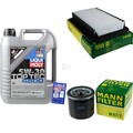 INSPEKTIONSKIT FILTER LIQUI MOLY ÖL 5L 5W-30 für Opel Agila (B) 1.2 Suzuki