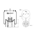 FEBI BILSTEIN Luftfederbalg Federbalg 45937 175 525mm 228 200mm