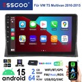 DAB+ 9" 2+64GB Apple Carplay Autoradio Android 15 KAM Für VW T5 Multivan 2010-15