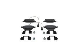 BOSCH Bremsbelagsatz Scheibenbremse 0 986 494 717 Low-Metallic für ALFA 4C 960