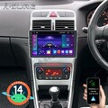 2G+32G Android 14 Autoradio Für Peugeot 307 CC 2007-2013 Carplay Navi BT SWC DSP