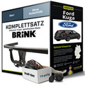 Anhängerkupplung BRINK starr für FORD Kuga +E-Satz Set