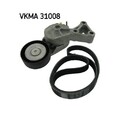 1x Keilrippenriemensatz SKF VKMA 31008 passend für AUDI FORD SEAT SKODA VW