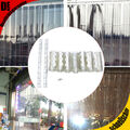7Stk 2m PVC Streifenvorhänge Lamellenvorhang für Industrie,Pferdestall Kuhstall