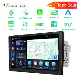 Eonon 10.1" Android 13 8Kern 6+64 Doppel DIN Autoradio GPS Navi CarPlay DSP WiFi