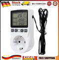Digitaler Steckdosenthermostat Thermostat Steckdose Innenthermostat Stecker DEU