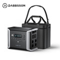Dabbsson 1200W 1330Wh Tragbare Powerstation Solargenerator Stromerzeuger Camping