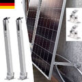 Solarmodul Halterung PV Aufständerung Balkonkraftwerk Montage Alu Verstellbar