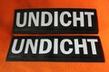 ⭐ UNDICHT ⭐ 16 cm x 5 cm 2 Stück Julius K9 IDC Powergeschirr  Klettsticker