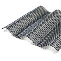 Wellplatten Lichtplatten graphit Wabe 3 mm Sinus 76/18 Acryl Plexiglas® Rohmasse