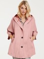 Jacke rosa 38 Linea TESINI Damen Jacke aus Veloursleder-Imitat UVP: 99,99€ P645
