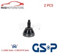 GELENK ANTRIEBSWELLE PAAR WHEEL SIDE GSP 854002 2PCS P FÜR SKODA FABIA I