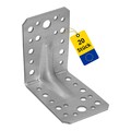 Winkelverbinder mit Sicke 20er-Pack, Schwerlastwinkel, Holzverbinder Winkel KPL