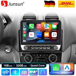 DAB+ Carplay Für Benz ML W164 GL X164 05-12 Android 13 Autoradio GPS Navi SWC BT
