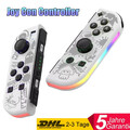 2* Joy Con Controller 2er Set mit LED, Wireless Gamepad für Nintendo Switch/OLED