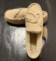 Damen- und Herrenschuhe aus echtem Velourleder & Merino-Lammfell Größe 43 Beige